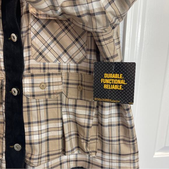 CAT X Reclaimed LA  Mens Reversible Utility Jacket Urban Outfitters UNISEX - Picture 6 of 16